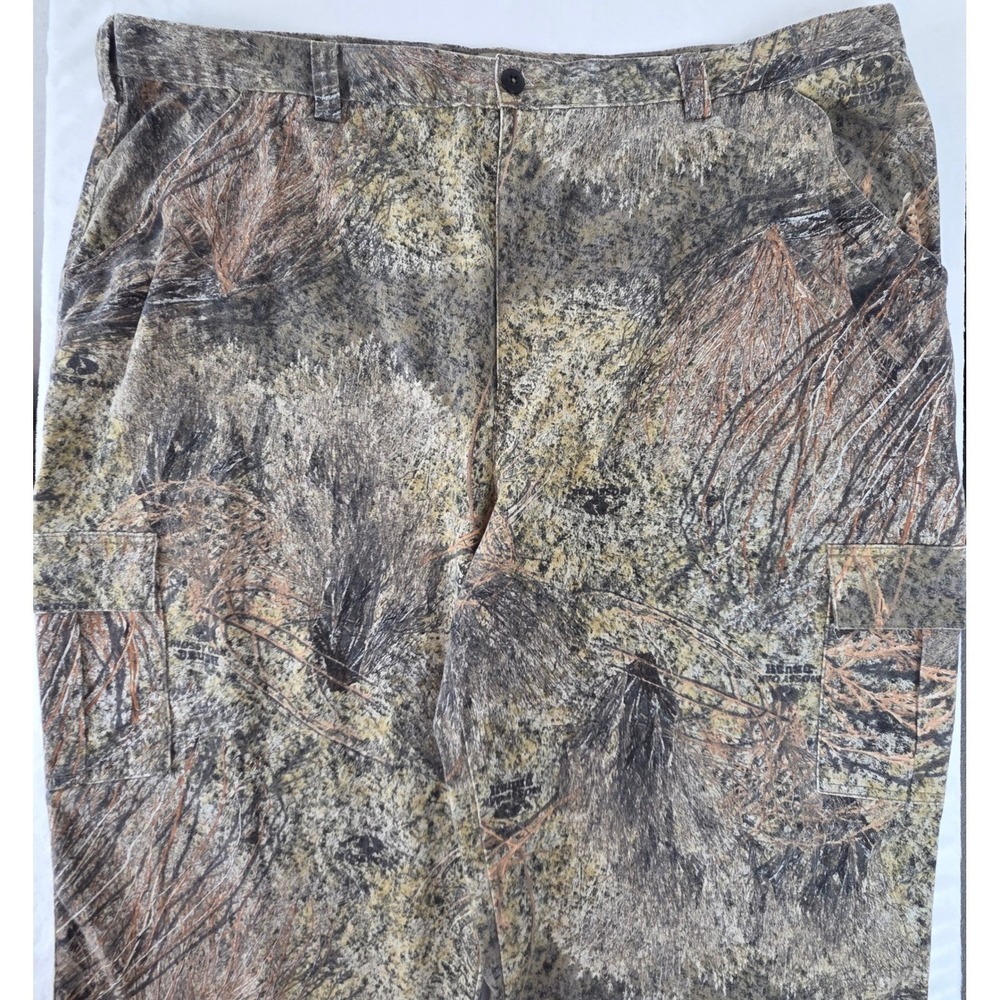 FieldStaff Mens Mossy Oak Brush Camo Size 50 Cargo Hunting Pants WMF05T Size 50 - Picture 3 of 9